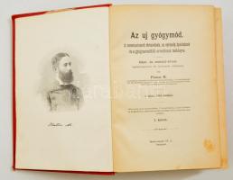 Platen M(oritz): Az új gyógymód. I-II. kötet. Fordította: dr. László Frigyes. Bp.,(1900), Schroeter ...