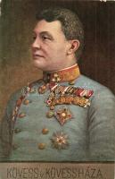 Herman Kövess von Kövessháza, WWI Austro-Hungarian K.u.K. commander. G. G. W. II. Nr. 150 s: J. Jaunbersin