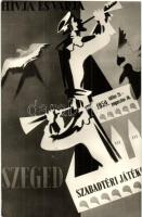 Szeged - 7 db modern képeslap / 7 modern postcards