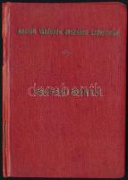1954 Vadász tagsági könyv sok bélyeggel