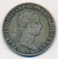 1835B 20kr Ag I. Ferenc Körmöcbánya (6,64g) T:2- Hungary 1835B 20 Kreuzer Ag Franz I Kremnitz (6,64g) C:VF  Huszár: 1982., Unger III.: 1381.a