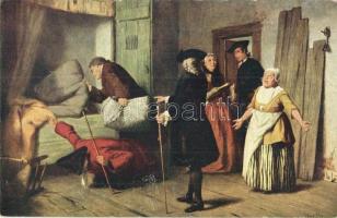 70 db RÉGI művész motívumlap / 70 pre-1945 art motive postcards