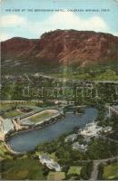 54 db főleg MODERN amerikai városképes lap sok légiposta / 54 mostly modern American town-view postc...