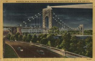 54 db főleg MODERN amerikai városképes lap sok légiposta / 54 mostly modern American town-view postc...