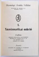 1973-1993. BÁV árverési katalógusok gyűjteménye, kék műbőr kötésben. Használt, de rendkívül jó állap...