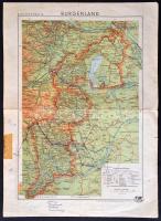 Vegyes térkép tétel, 14 db.Változó, többnyire szakadt, részben foltos, kissé viseltes állapotban. Kü...