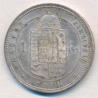 1881KB 1Ft Ag "Ferenc József / Középcímer" T:1-,2
Adamo M15