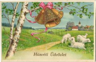 47 db RÉGI üdvözlőlap sok lithoval / 47 pre-1945 greeting art postcards with many litho postcards