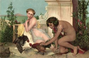 30 db RÉGI Stengel litho művészlap / 30 pre-1945 Stengel litho art postcards