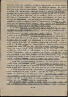 1949 Jegyzetek a Magyarok Világszövetsége tervezett fölfejlesztéséhez Barta Lajos elnök gépirata. 8 ...