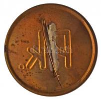 ~1938-1944. Légoltalmi Liga őrségparancsnoki karjelvénye (60,5mm) T:2