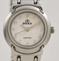 Doxa Saphiere quartz női karóra, működik, elem nélkül, eredeti dobozában, fém szíjjal