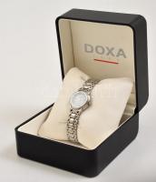 Doxa Saphiere quartz női karóra, működik, elem nélkül, eredeti dobozában, fém szíjjal