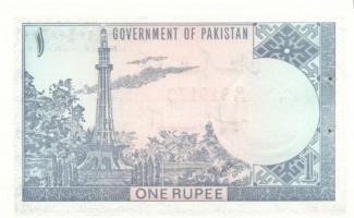 Pakisztán 5db klf modern bankjegy T:I
