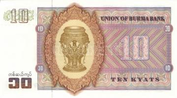 Burma 1958. 1K + 1972. 1K, 5K, 25K + 1973. 10K + 1986. 15K, 35K T:I