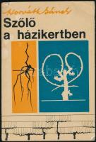 Horváth Sándor: Szőlő a házikertben. Bp.,1967, Mezőgazdasági Kiadó. Kiadói papírkötés, kis sérüléssel a gerincen.