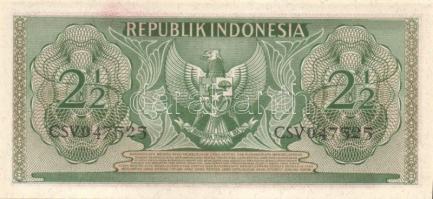 Indonézia 1950-es évektől 16db klf bankjegy T:I