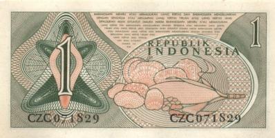 Indonézia 1950-es évektől 16db klf bankjegy T:I