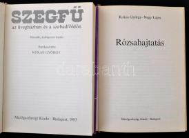 Vegyes kertészeti könyvtétel, 2 db: 
Szegfű az üvegházban és a szabadföldön. Szerk.: Kokas György.
...