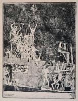 Németh Lajos: Kondor Béla. Tizenhét rézkarc. A bevezető tanulmányt Németh Lajos írta. Bp.,1980, Kond...