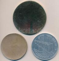 1970. "Hűtőgépgyár - Jászberény / Milliomodik" Al emlékérem (65mm) + "SZIM BKG 10.000...