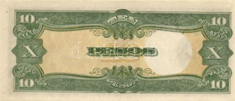 Fülöp-szigetek / japán megszállás 1942-43. 10P T:I + 100P T:I