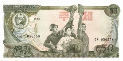 Észak-Korea 14db klf modern bankjegy  T:I