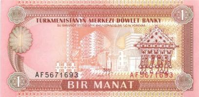 Türkmenisztán 5db klf modern bankjegy T:I