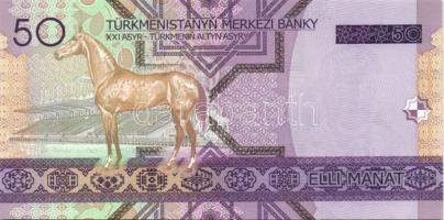 Türkmenisztán 5db klf modern bankjegy T:I