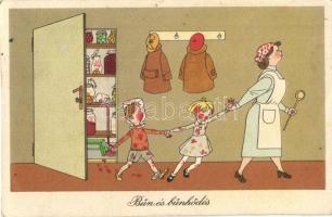 4 db MODERN magyar humoros grafikai motívumlap / 4 modern humorous graphic art motive postcards