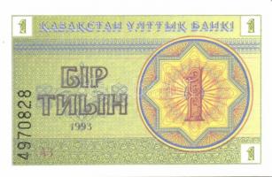 Kazahsztán 1993. 1Ty, 2Ty, 5Ty, 10Ty, 20Ty + 1T  T:I