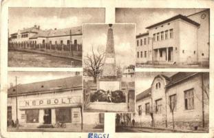 1951 Ercsi, Hősök szobra, Népbolt. Művészeti Alkotások (Rb)