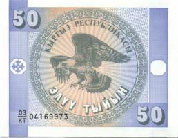 Kirgizisztán 1993. 1Ty, 10Ty, 50Ty komplett sor + 1994. 1S + 1999. 1S   T:I