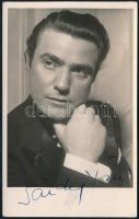 Sárdy János (1907-1969) operaénekes aláírása őt ábrázoló fotólapon