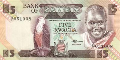 Zambia 1980-1988. 2K, 5K, 50K T:I