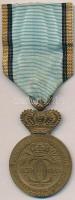 Románia 1939. I. Károly Centenáriumi Érem Br kitüntetés mellszalagon T:2 Romania 1939. Medal for the Centenary of King Carol I Br decoration with ribbon C:XF