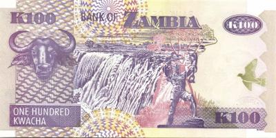 Zambia 1992-2003. 20K, 50K, 100K T:I