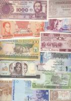 65 db klf bankjegy egész világ jobbakkal T:I