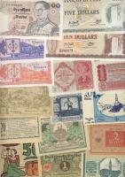 65 db klf bankjegy egész világ jobbakkal T:I
