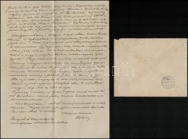 1936 Új-Tátrafüred magaslati gyógyhely fejléces levélpapírjára írt levél + boríték