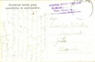 Komáromi bencés gimnázium nyaralótelep és cserkésztábor Selmecbányán / Holiday resort and scout camp...