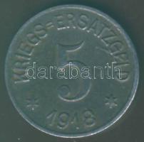 Német Birodalom/Császárság/Grefeld 1918. 5 Pf szükségpénz T:2/3