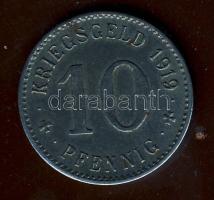Német Birodalom/Weimari Köztársaság/Trenchtlingen 1919. 10 Pf szükségpénz T:2/3