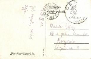 Dés, Dej; városi strand / spa "1940 Dés visszatért" So. Stpl