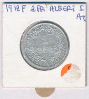 Belgium 1912. 2Fr Ag "I. Albert" T:2,2-
Belgium 1912. 2 Francs Ag "Albert I" C:...