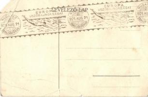 1926 Sporttörténeti kiállítás, Nemzeti Múzeum, reklám; Kellner és Mohrlüder Rt. / Sports History Exh...