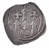 Ausztria / Salzburg 1200-1246. Friesachi Denár Ag II. Eberhard (1,1g) T:2  Austria / Salzburg 1200-1246. Friesach Denar Ag Eberhard II (1,1g) C:XF