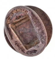 Hollandia ~1920-1930. "Ajax" részben zománcozott, jelzetlen Ag gomblyukjelvény, gyártói je...