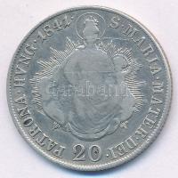 1841B 20kr Ag "V. Ferdinánd" T:3