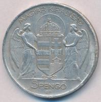 1939. 5P Ag "Horthy balra" T:2 ü.
Adamo P8.2